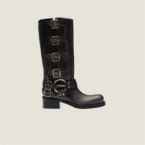 biker boots ysl dupe